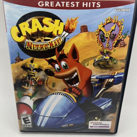 Crash Nitro Kart Sony PlayStation 2, 2003 PS2 Complete with Manual - Tested - Picture 2 of 9